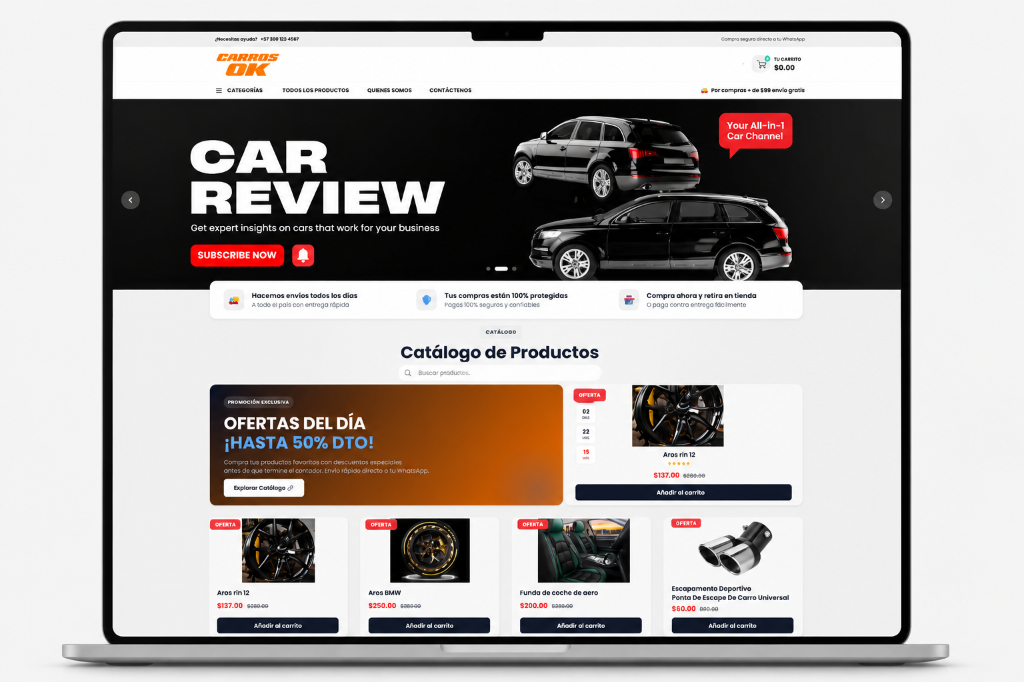 CarrosOK - Tienda de Referencia