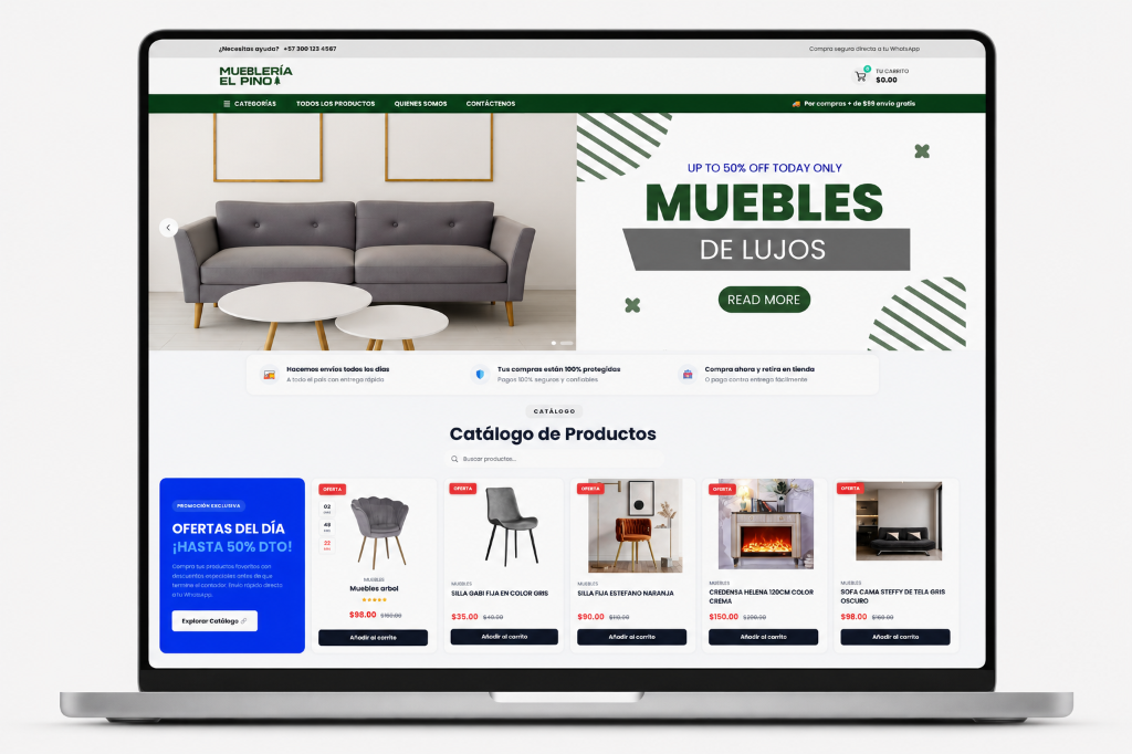 Mueblería El Pino - Tienda de Referencia